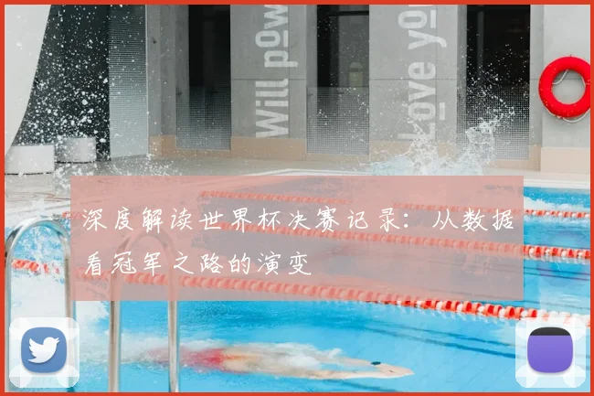 深度解读世界杯决赛记录：从数据看冠军之路的演变